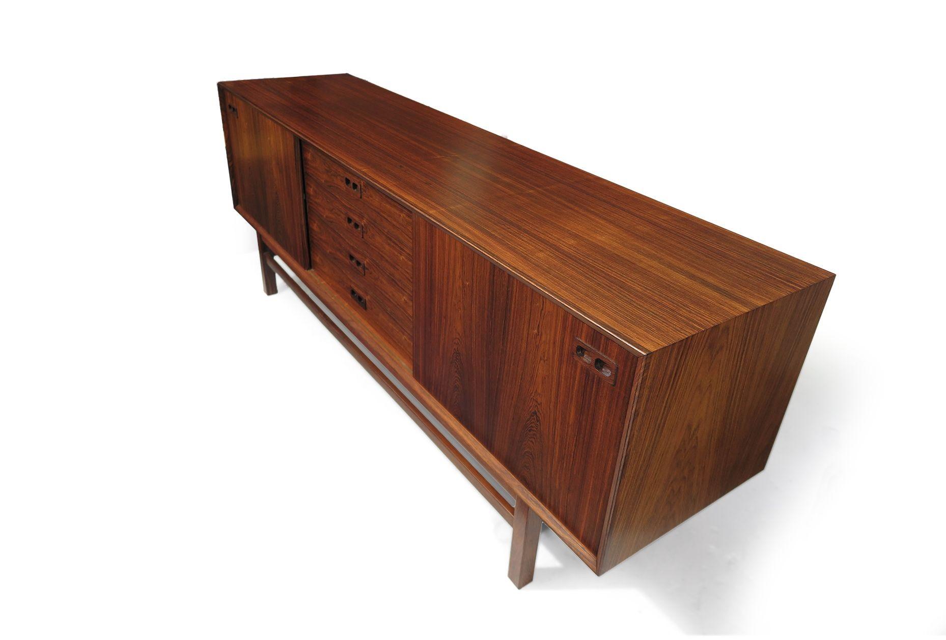 Finley Restored Mid-century Danish Rosewood Credenza 7