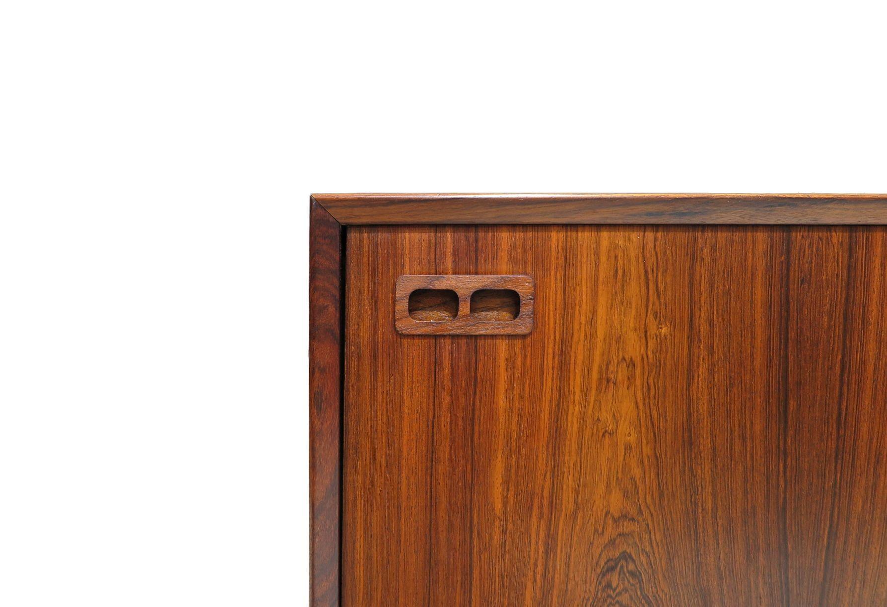 20th Century Finley Restored Mid-century Danish Rosewood Credenza