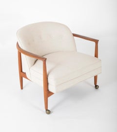 Fauteuil de salon en noyer Finn Anderson pour Selig