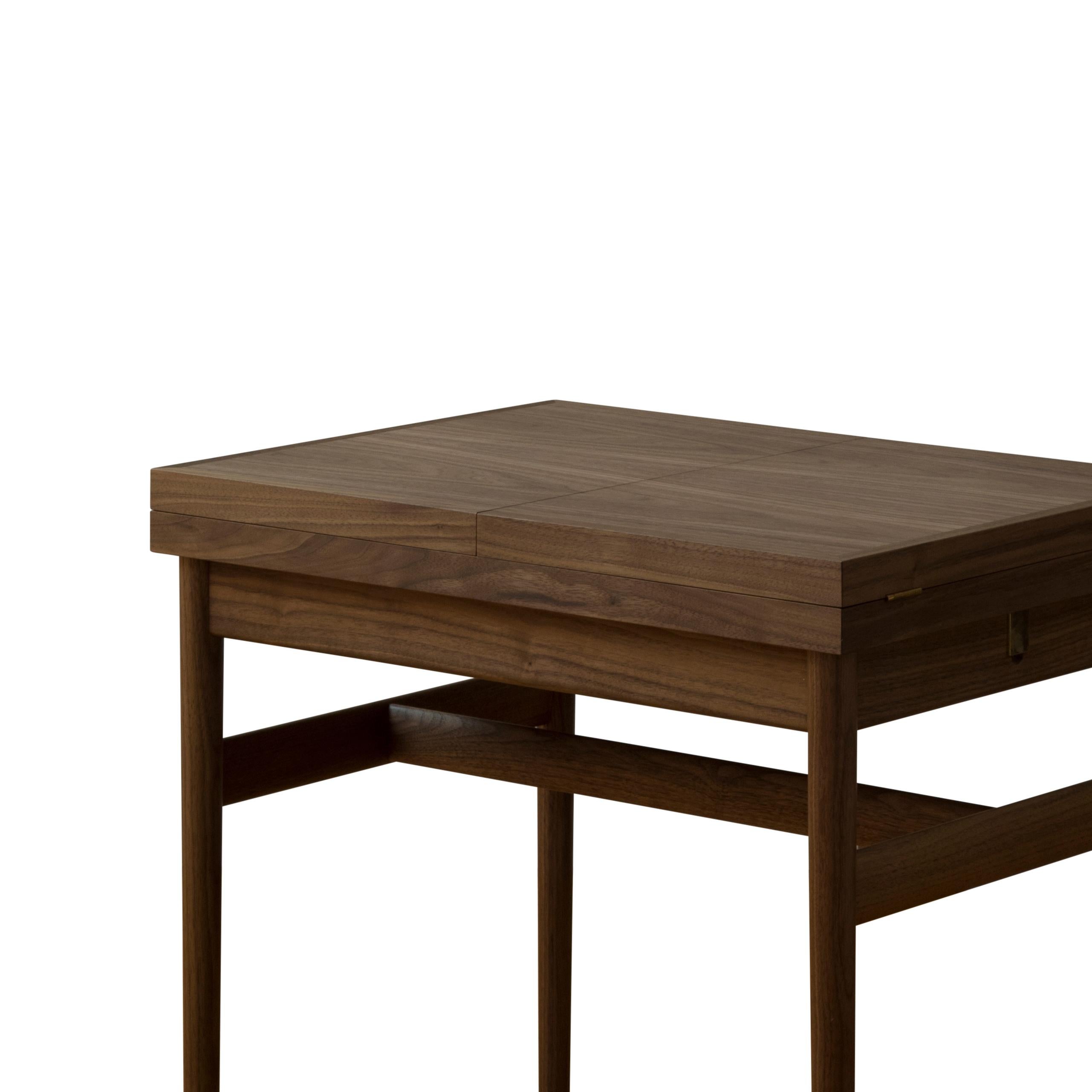 Modern Finn Jhul Art Collector's Vitrine Coffee Table in Wood