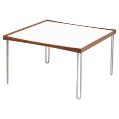 Finn Jhul Black and White Tray Table Walnut