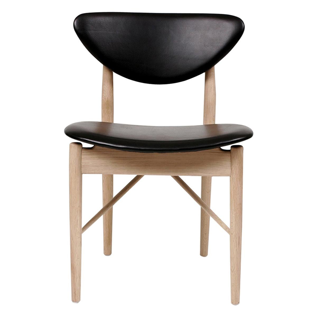 Finn Juhl 108 Chair, Wood and Leather by House of Finn Juhl