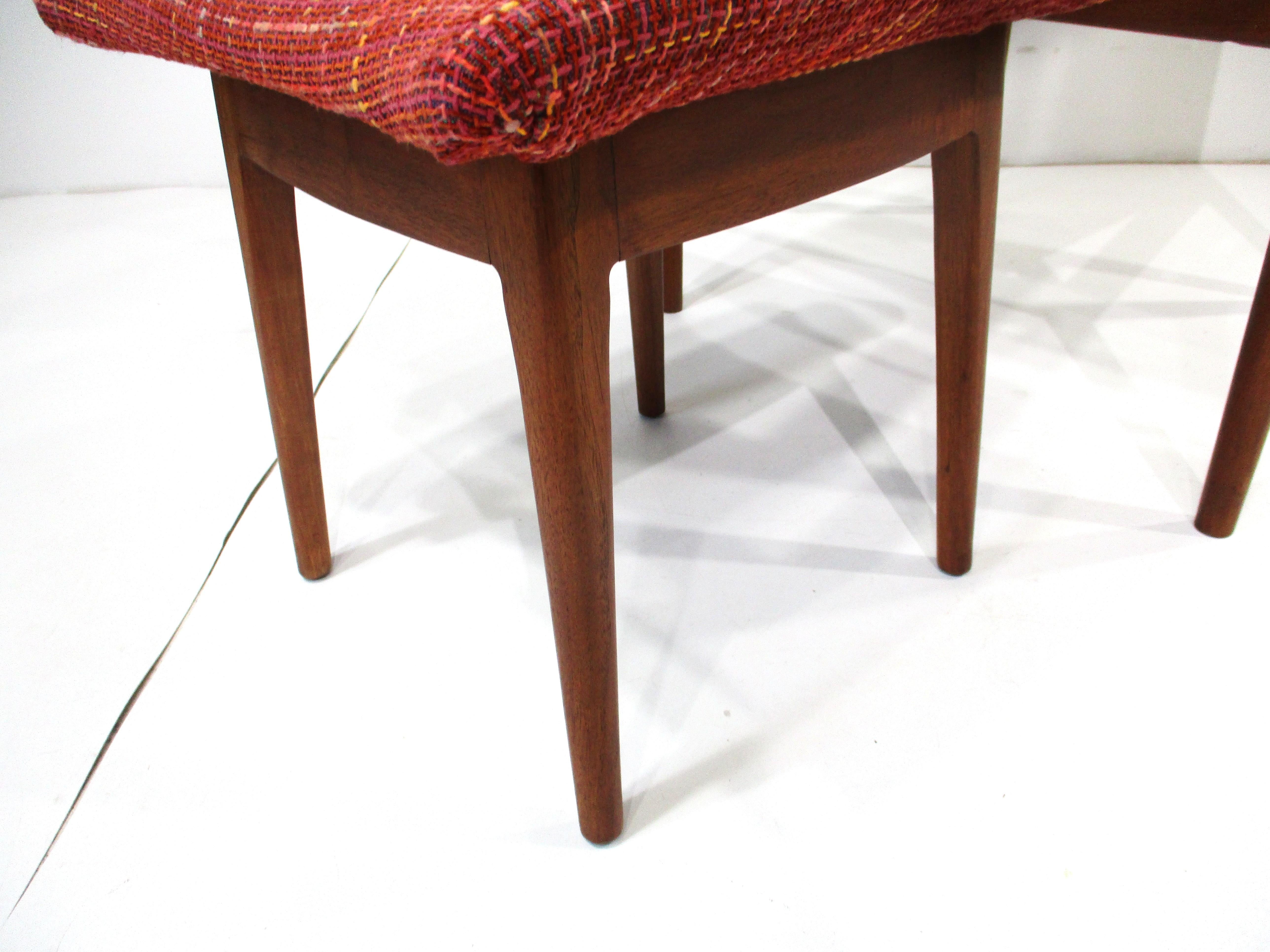 Sedia a braccio in teak con ottomana Finn Juhls 192 di France & Sons Danimarca in vendita 5