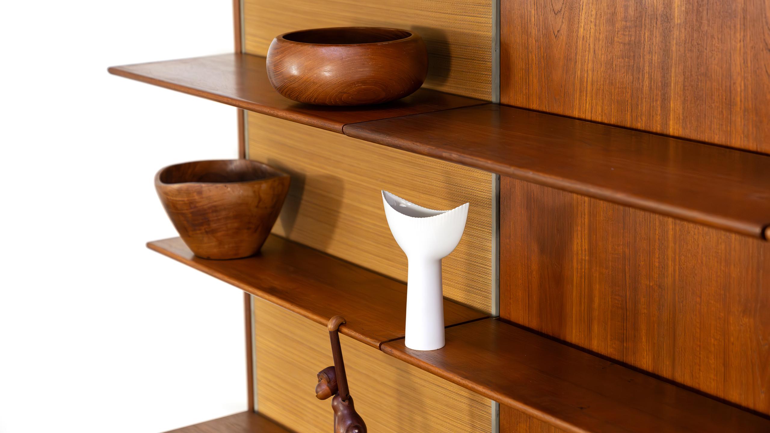Finn Juhl 1962 Teca Mueble Aparador Escritorio BO71 Bovirke Mid Century Modern en venta 8