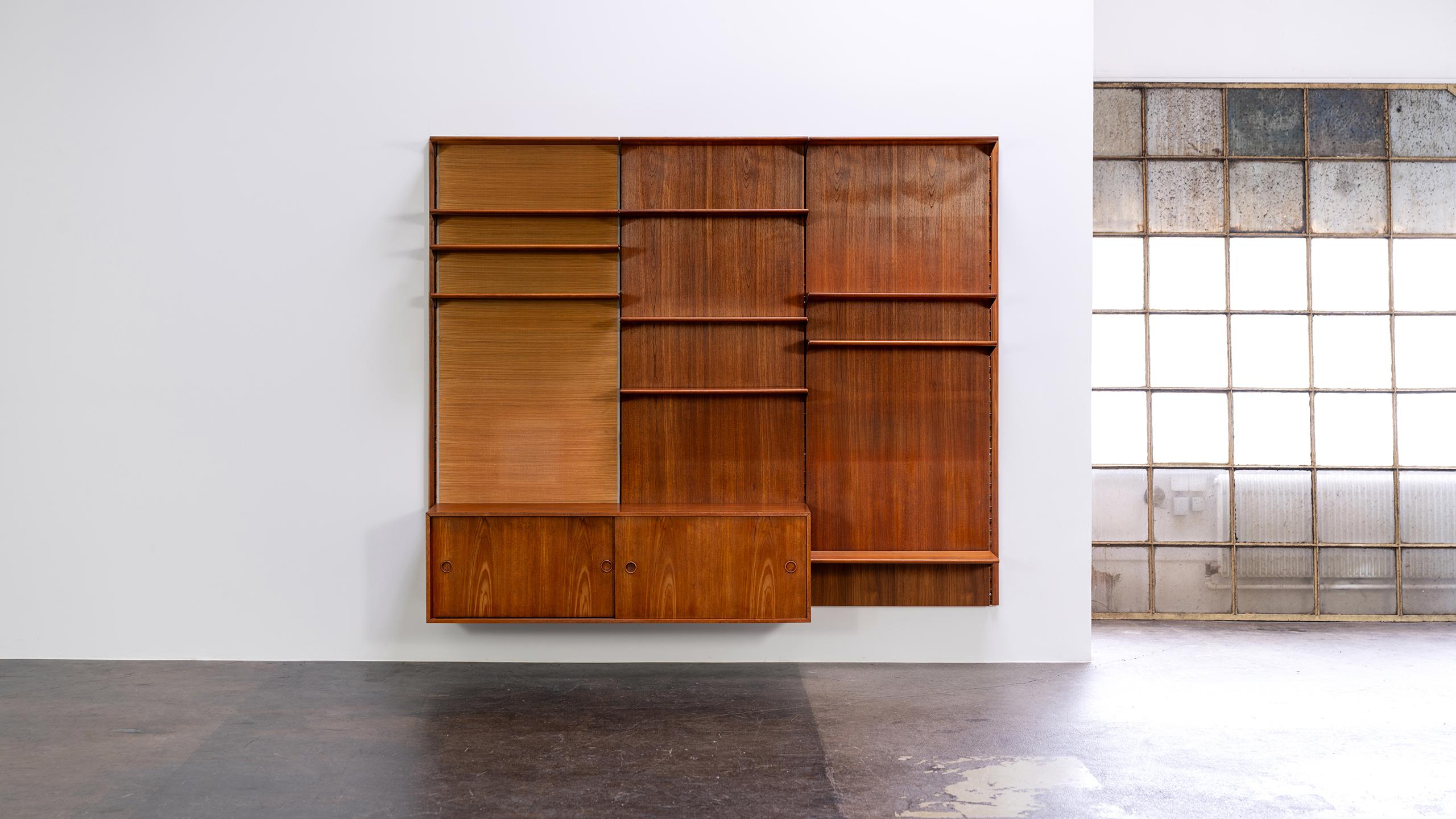 Finn Juhl 1962 Teca Mueble Aparador Escritorio BO71 Bovirke Mid Century Modern en venta 10