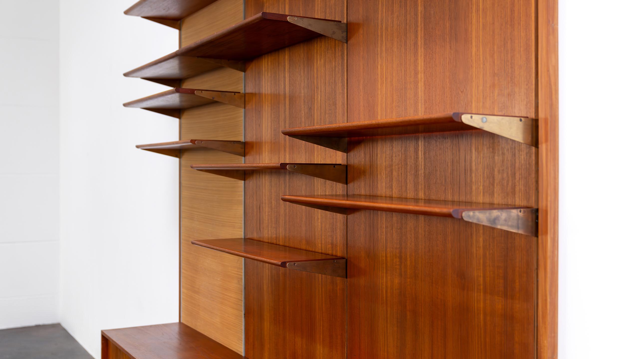 Finn Juhl 1962 Teca Mueble Aparador Escritorio BO71 Bovirke Mid Century Modern en venta 12