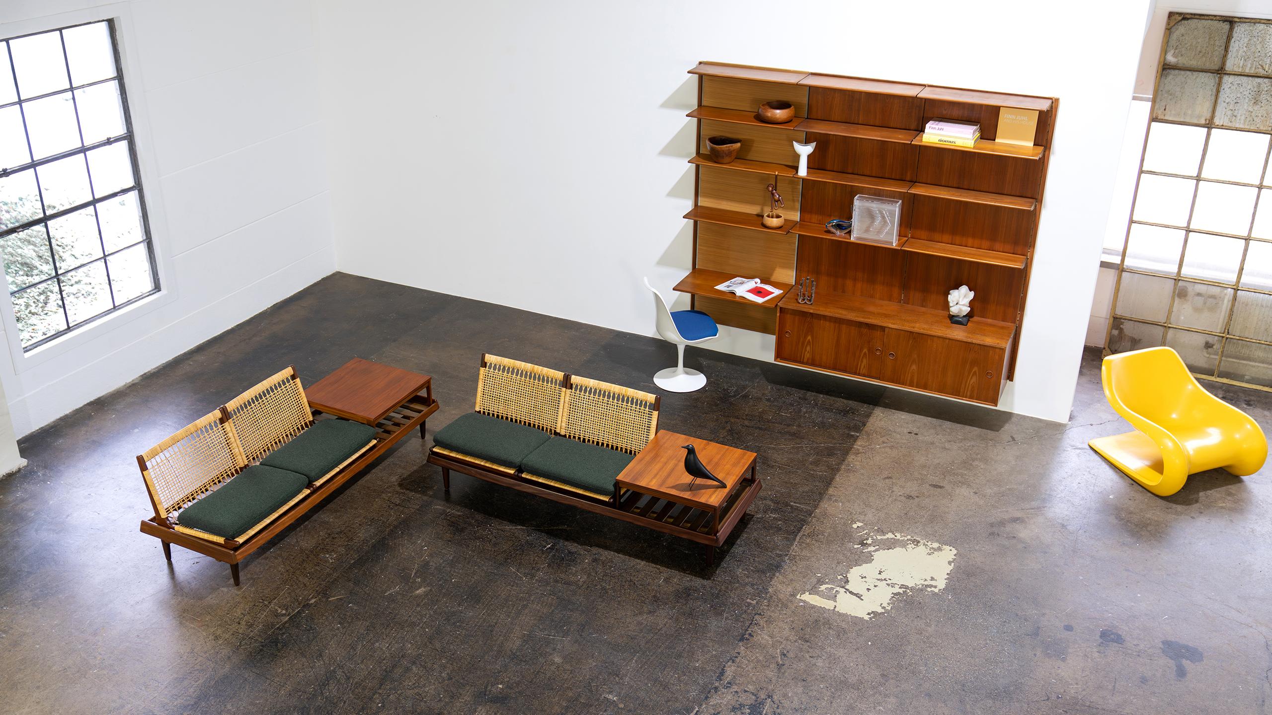 Finn Juhl 1962 Teca Mueble Aparador Escritorio BO71 Bovirke Mid Century Modern Danés en venta