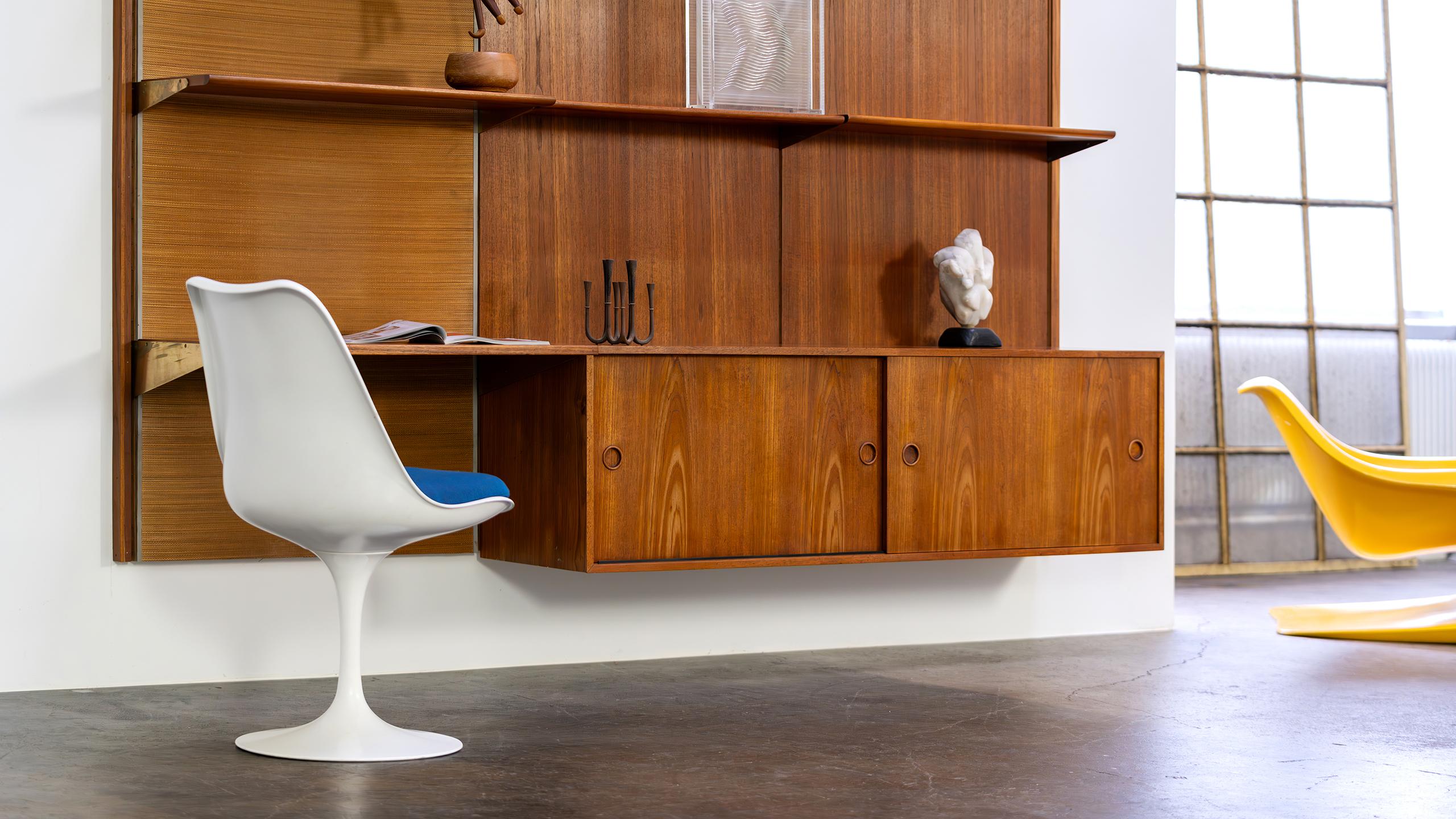 Finn Juhl 1962 Teca Mueble Aparador Escritorio BO71 Bovirke Mid Century Modern en Bueno estado para la venta en Munster, NRW