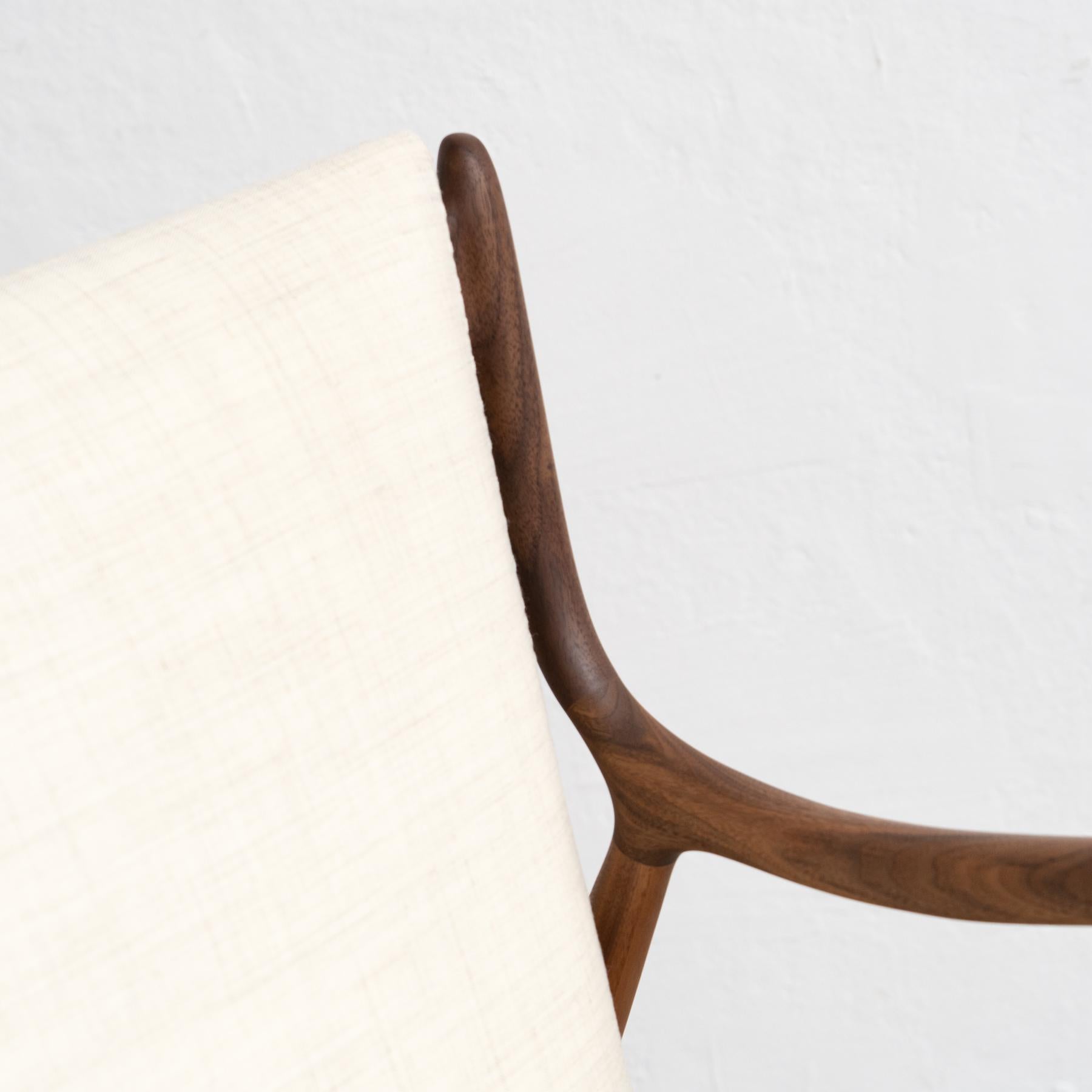 Finn Juhl 45 Chair, Wood and Fabric 9