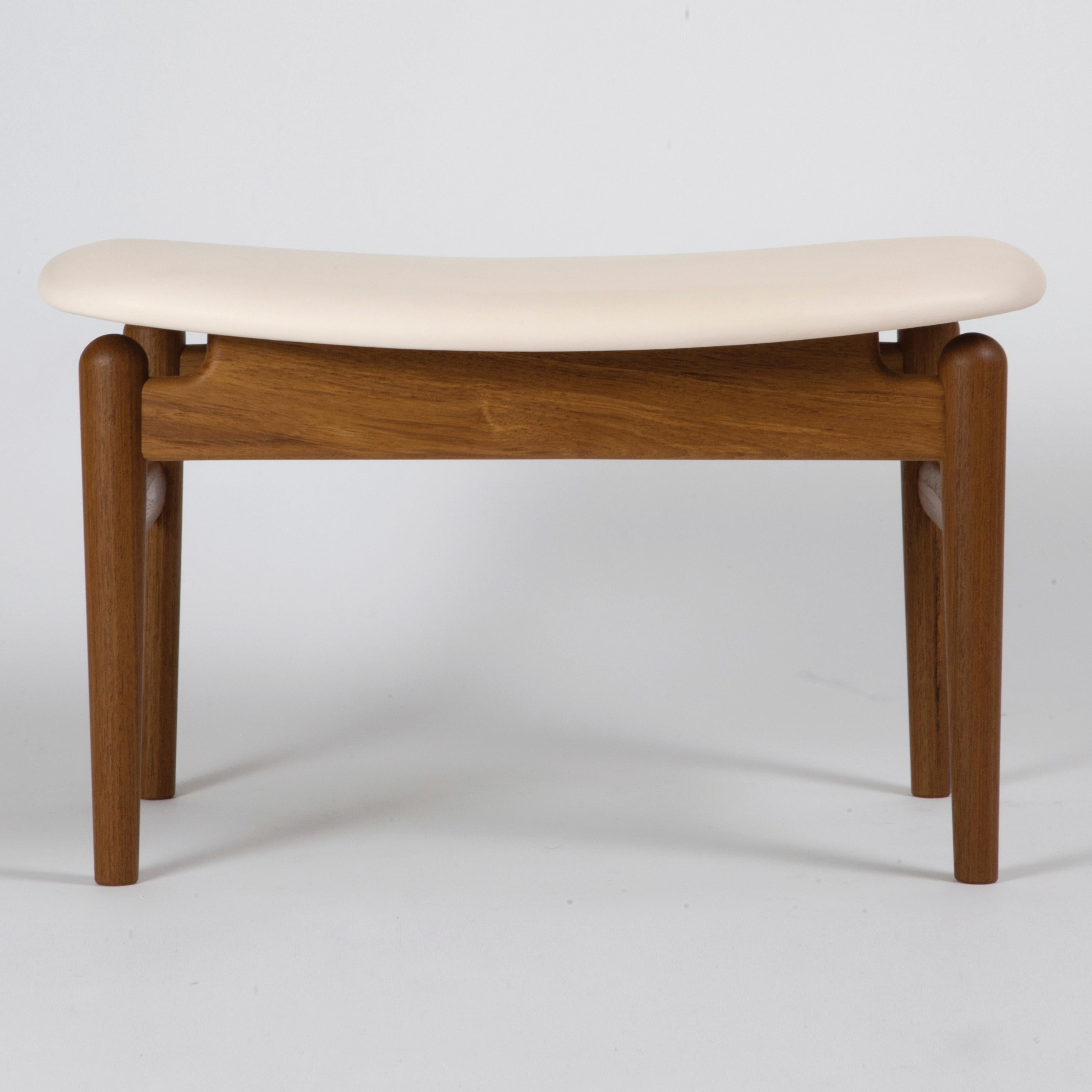 Modern Finn Juhl 46 Chair Armrests, Walnut, Vegetal Nature