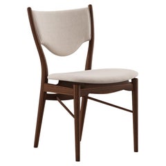 Finn Juhl 46 Chair in Wood and Beige Fabric