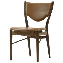Finn Juhl 46 Chair, Wood and Elegance Walnut Leather