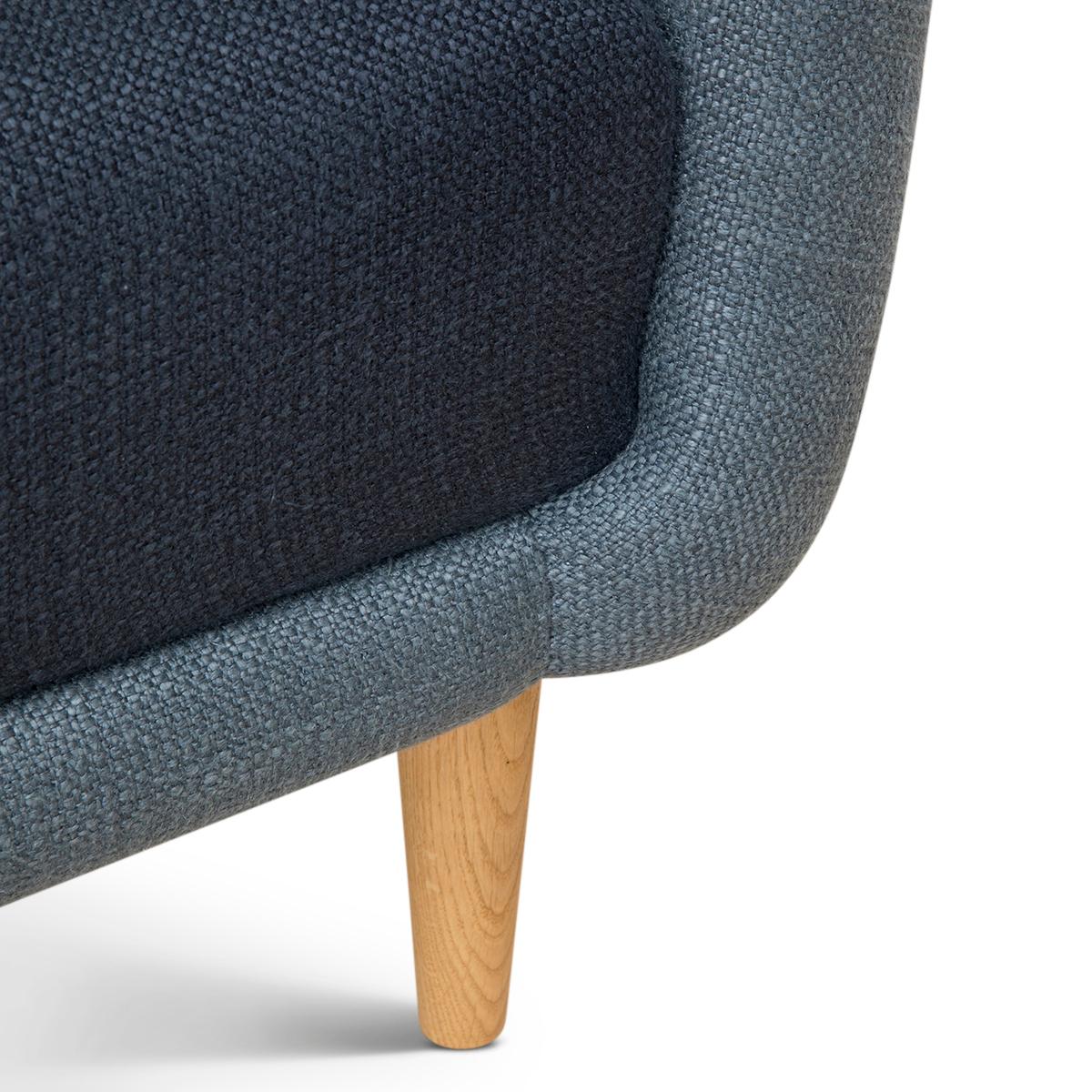 Finn Juhl 46 Sofa Couch Wood and Fabric 1