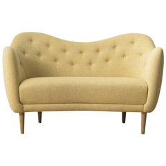 Finn Juhl 46 Sofa Couch Wood and Fabric