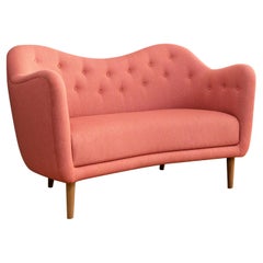 Finn Juhl 46 Sofa Couch Wood and Fabric