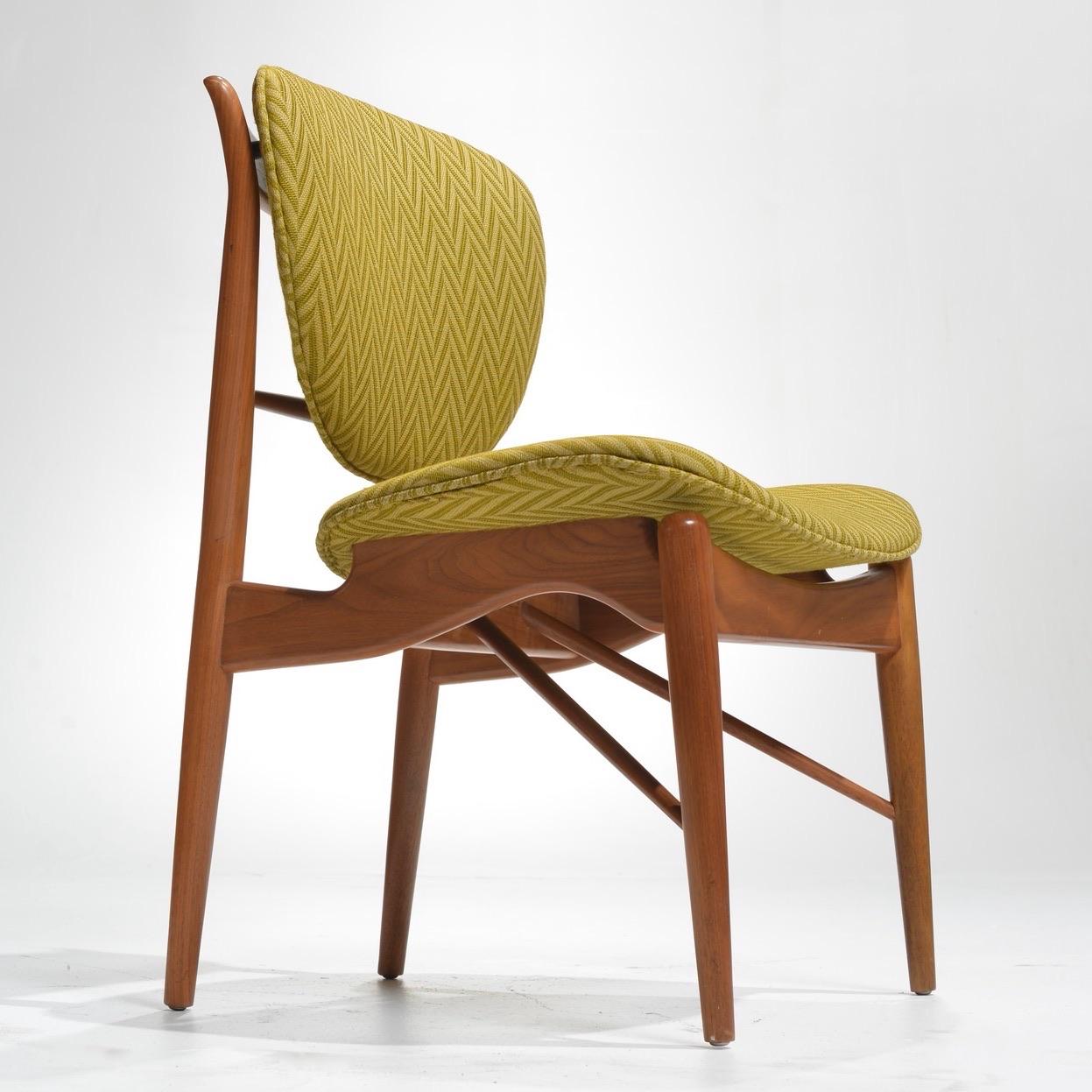 Finn Juhl 51 Chairs by Baker, 1952 For Sale 6