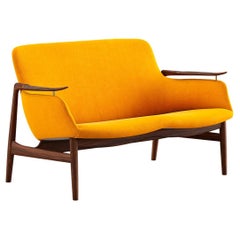 Finn Juhl 53 Sofa Walnut Hallingdall 457 by House of Finn Juhl