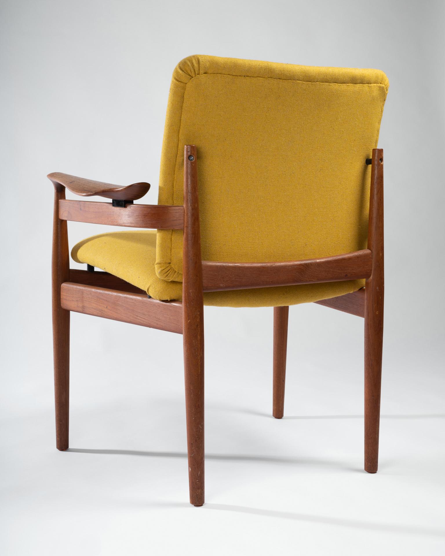 Finn Juhl Armchair 192, for France and Sons, 1960's For Sale at 1stDibs