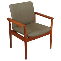 Fauteuil Finn Juhl 209 Diplomat, début des années 1960