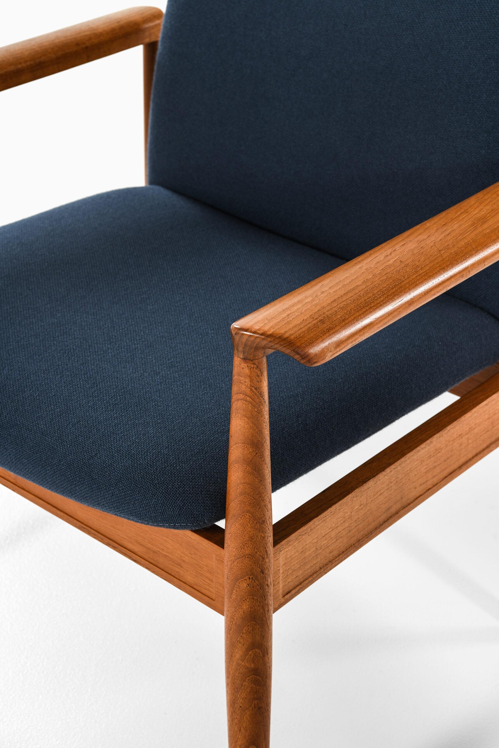 Milieu du XXe siècle Fauteuils Finn Juhl modèle FD 209/Diplômé produits par Cado en vente