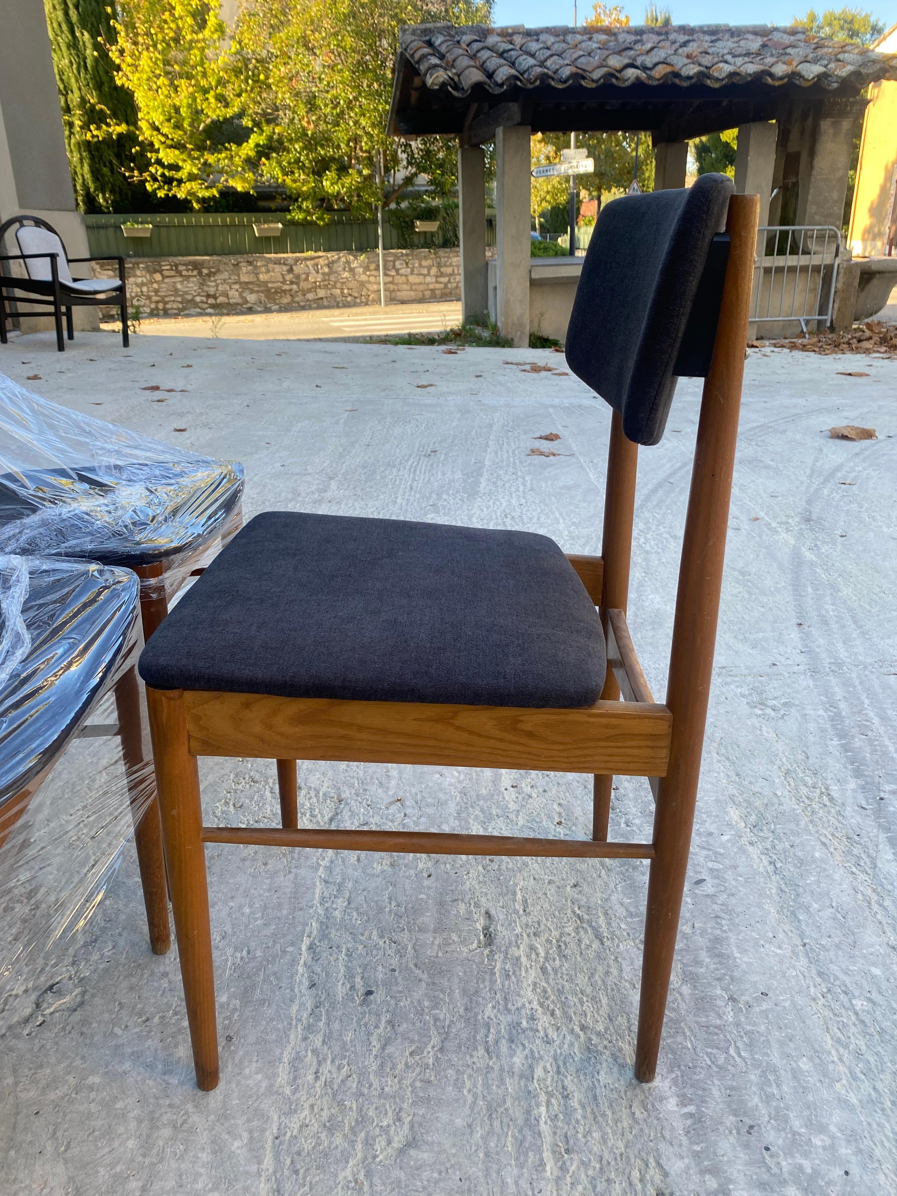 Finn Juhls (attribuito a) Design danese 6 sedie Mogano in vendita 3