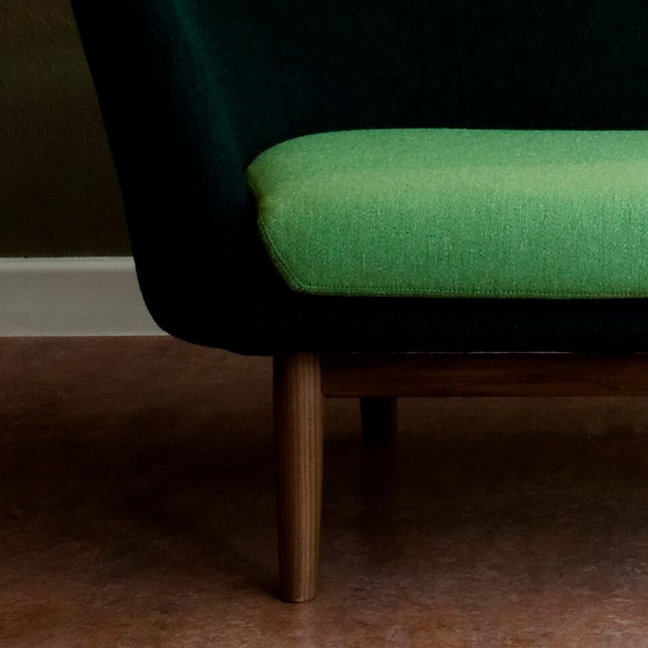 Danish Finn Juhl Baker Sofa Couch Halk Fabric