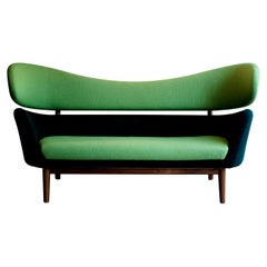 Finn Juhl Baker Sofa Couch Halk Fabric