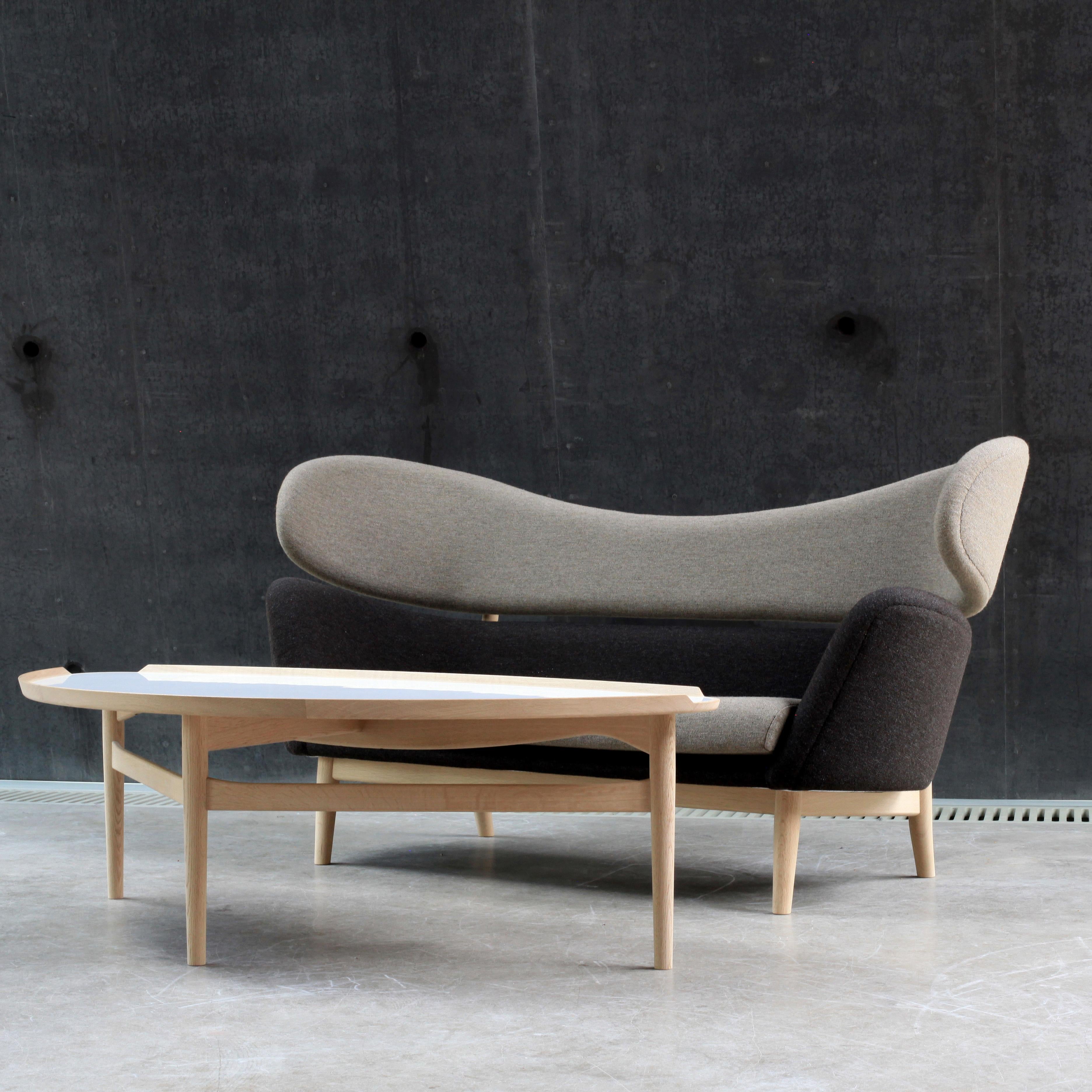 Finn Juhl Baker Sofa Wood and Fabric 5