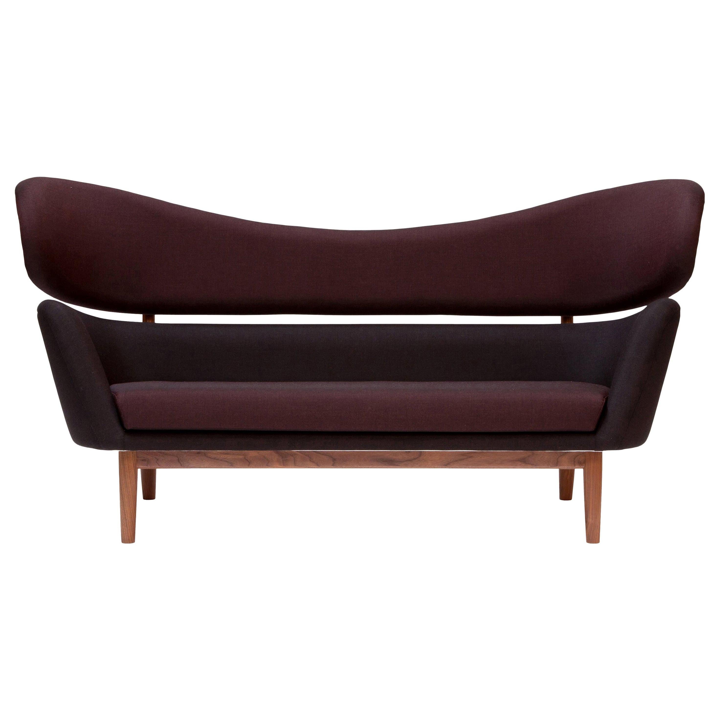 Finn Juhl Baker Sofa Wood and Fabric