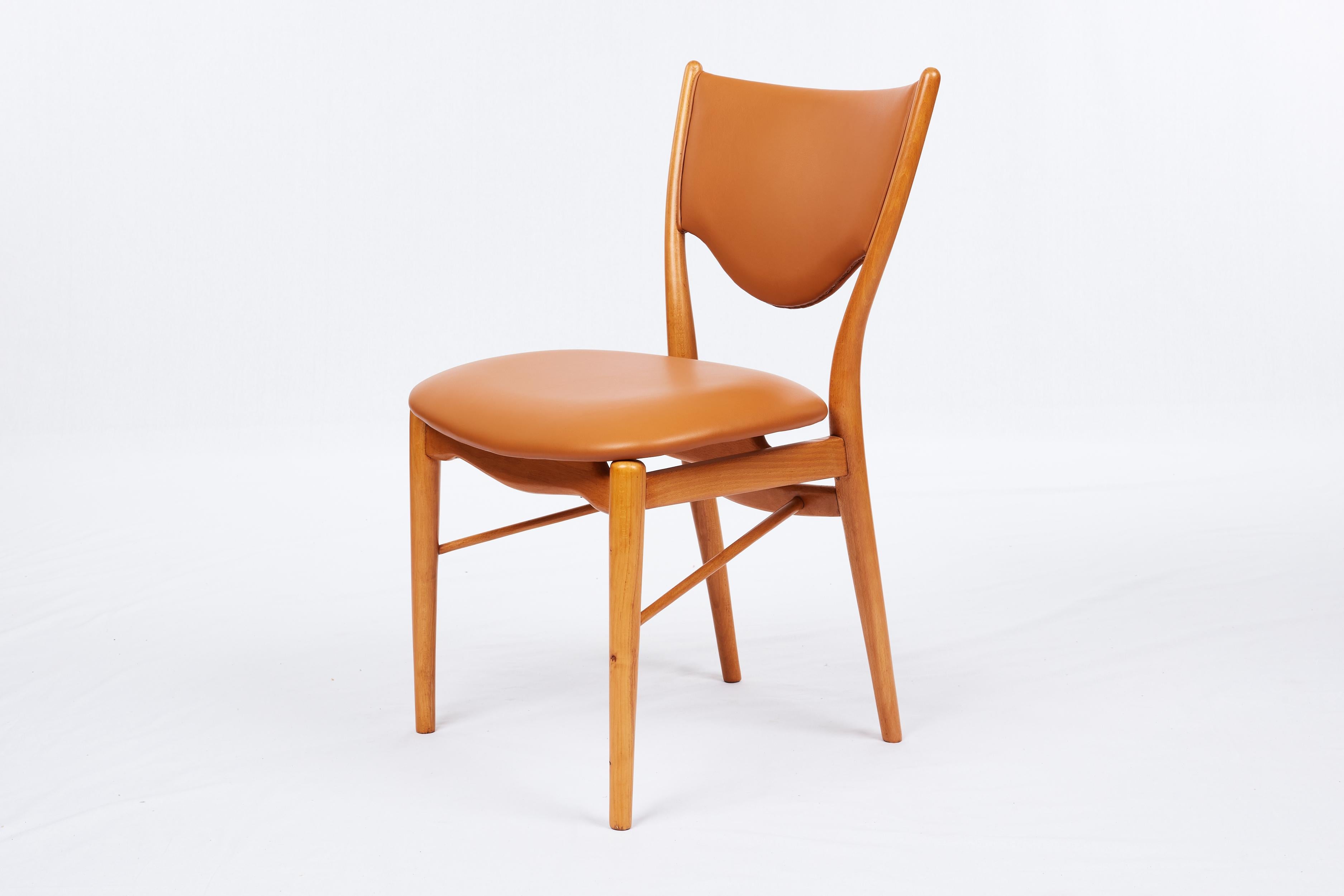 Finn Juhl BO-63 chair. Designed in 1952. Produced by Bovirke.