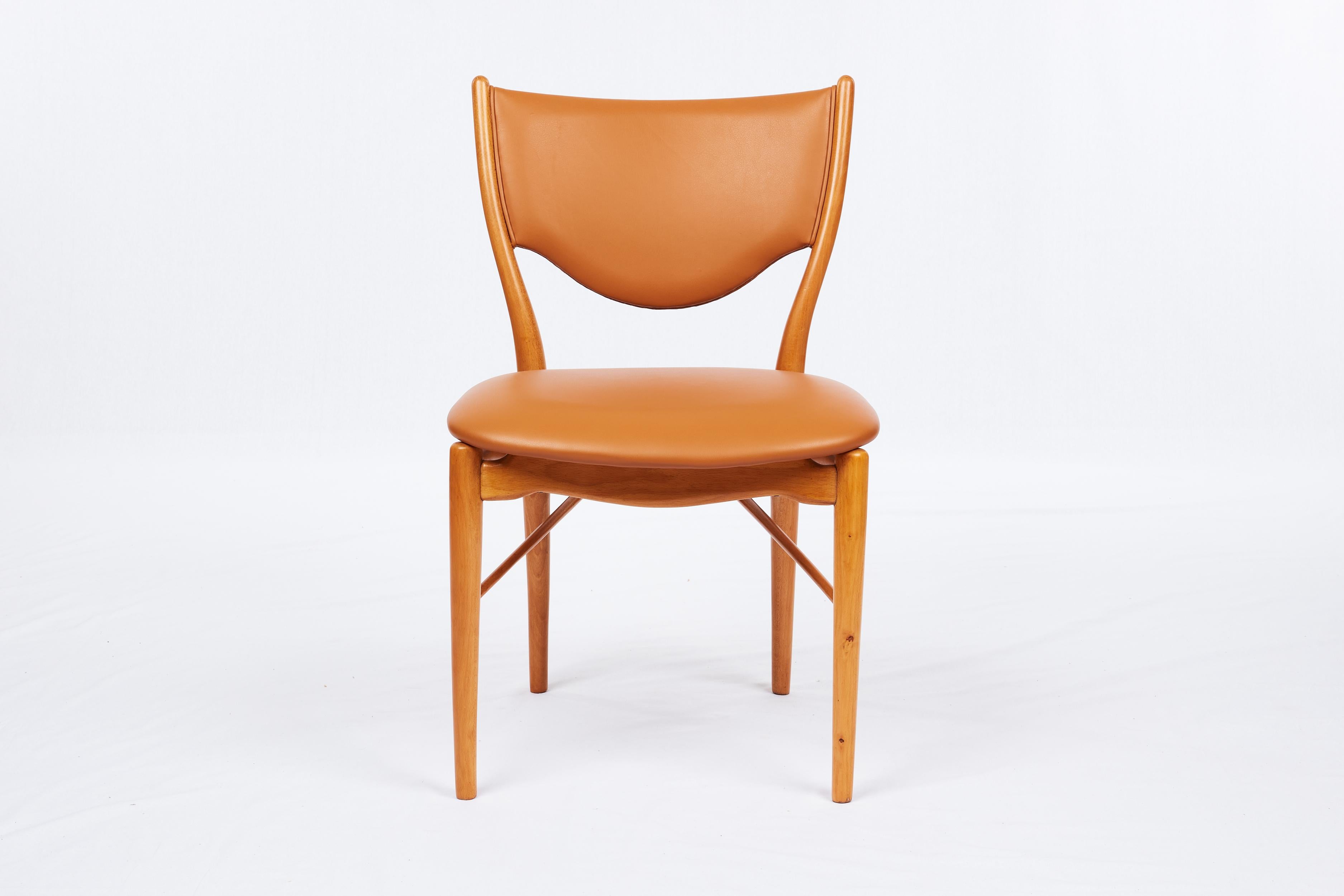 Scandinavian Modern Finn Juhl BO-63 Chair