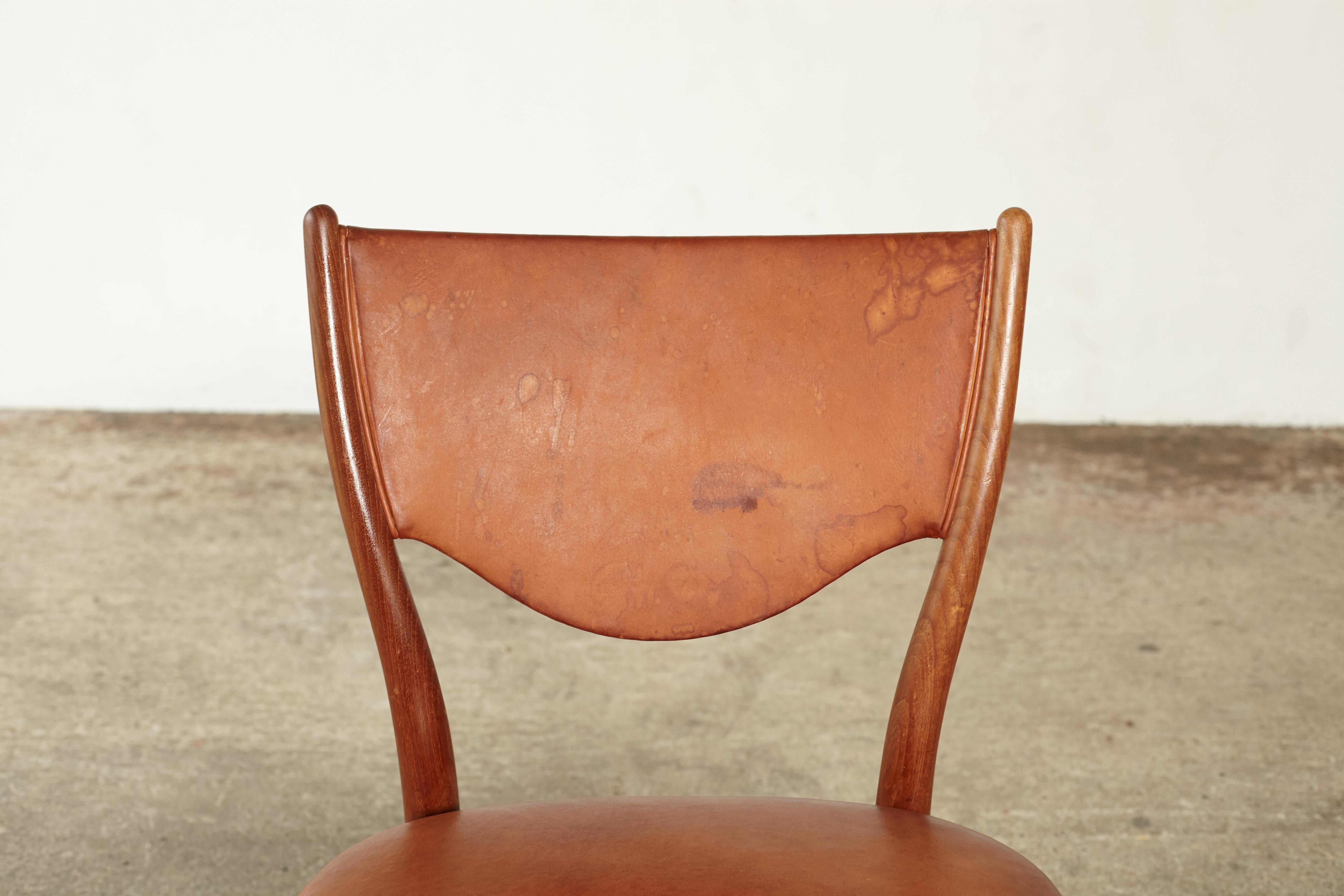20th Century Finn Juhl BO 63 (NV 64) Chair, Bovirke, Denmark, 1950s