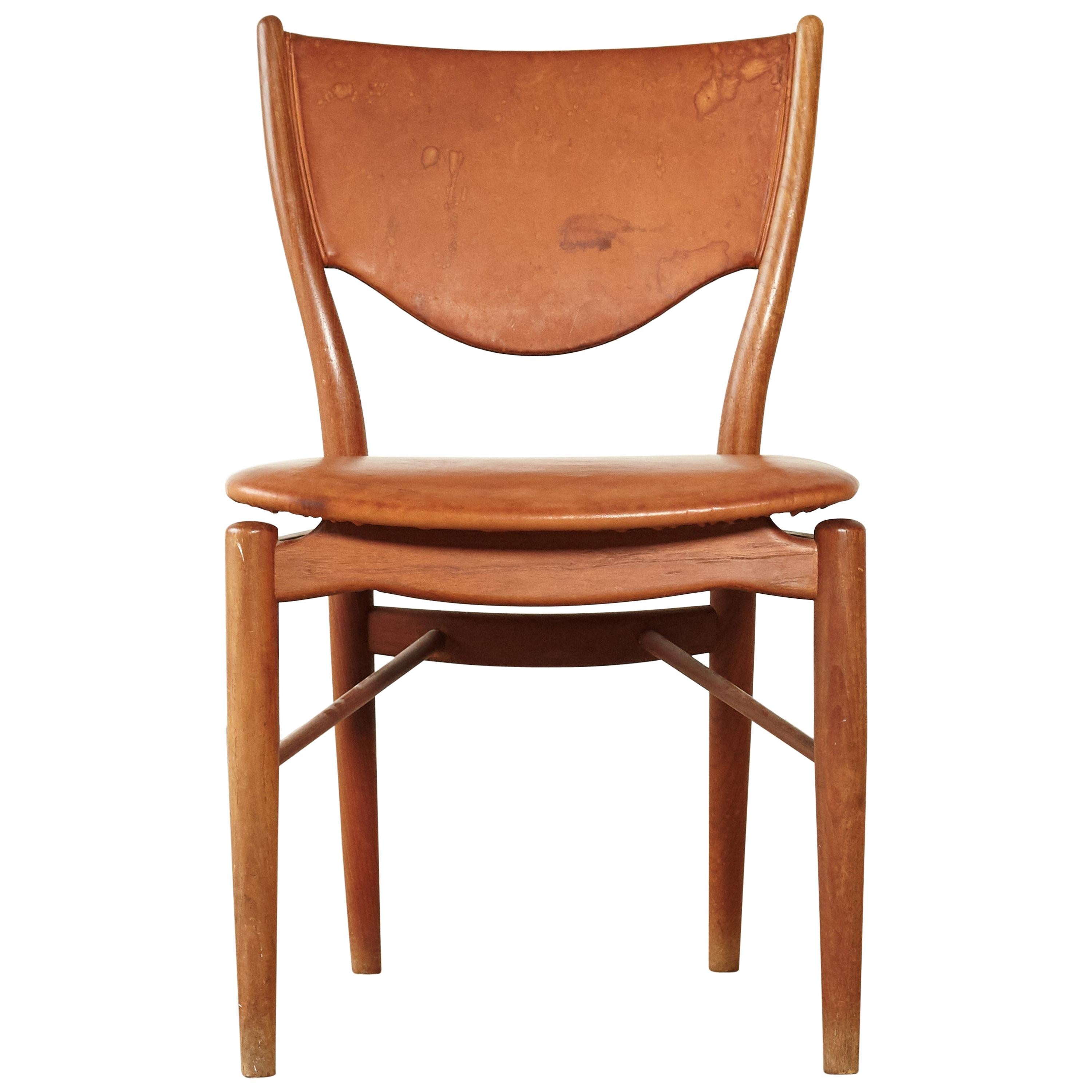 Finn Juhl BO 63 (NV 64) Chair, Bovirke, Denmark, 1950s