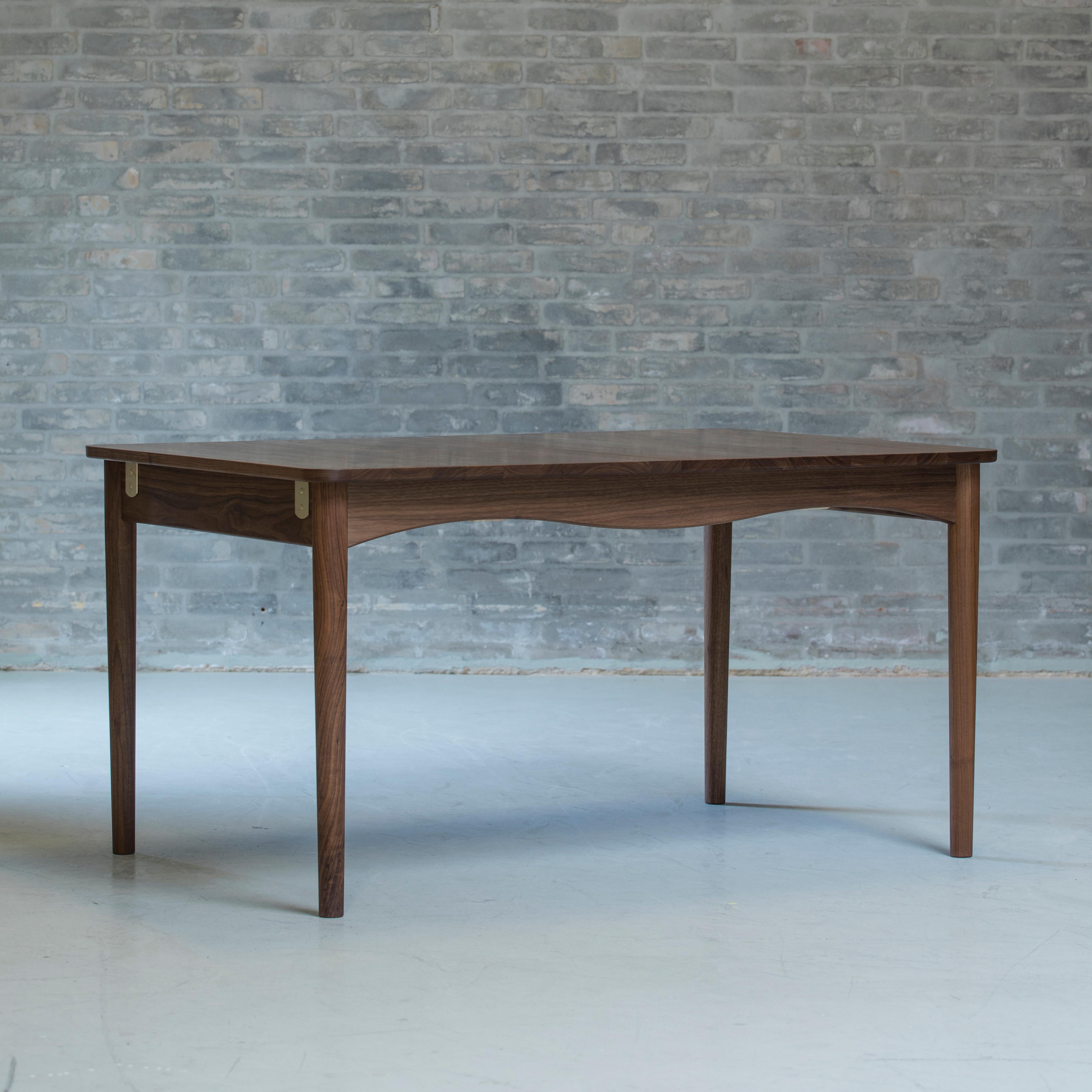 Contemporary Finn Juhl Borvirke Table Wood with Extensions Leaves