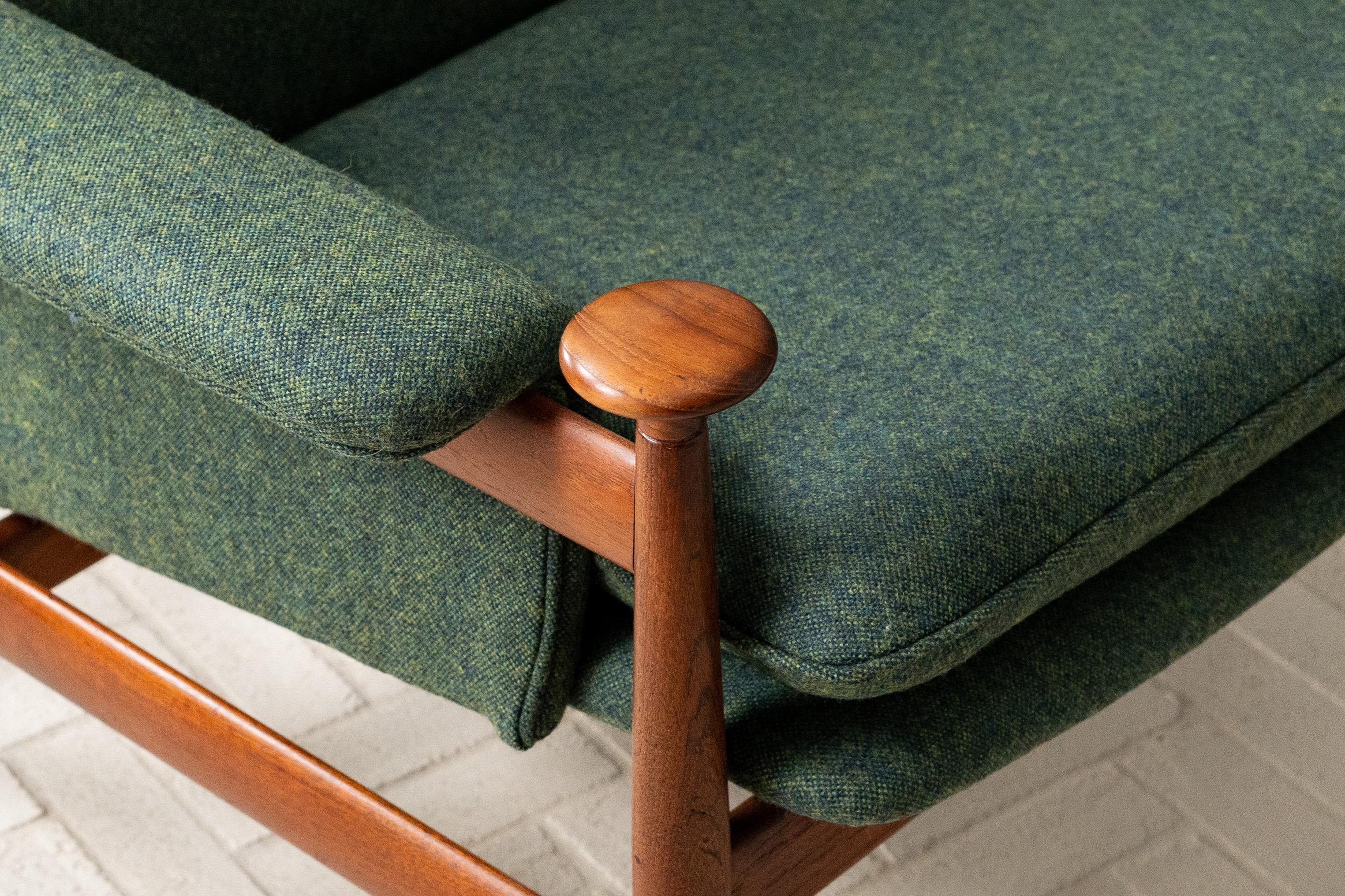 Finn Juhl Bwana Lounge Chair & Ottoman For Sale 4