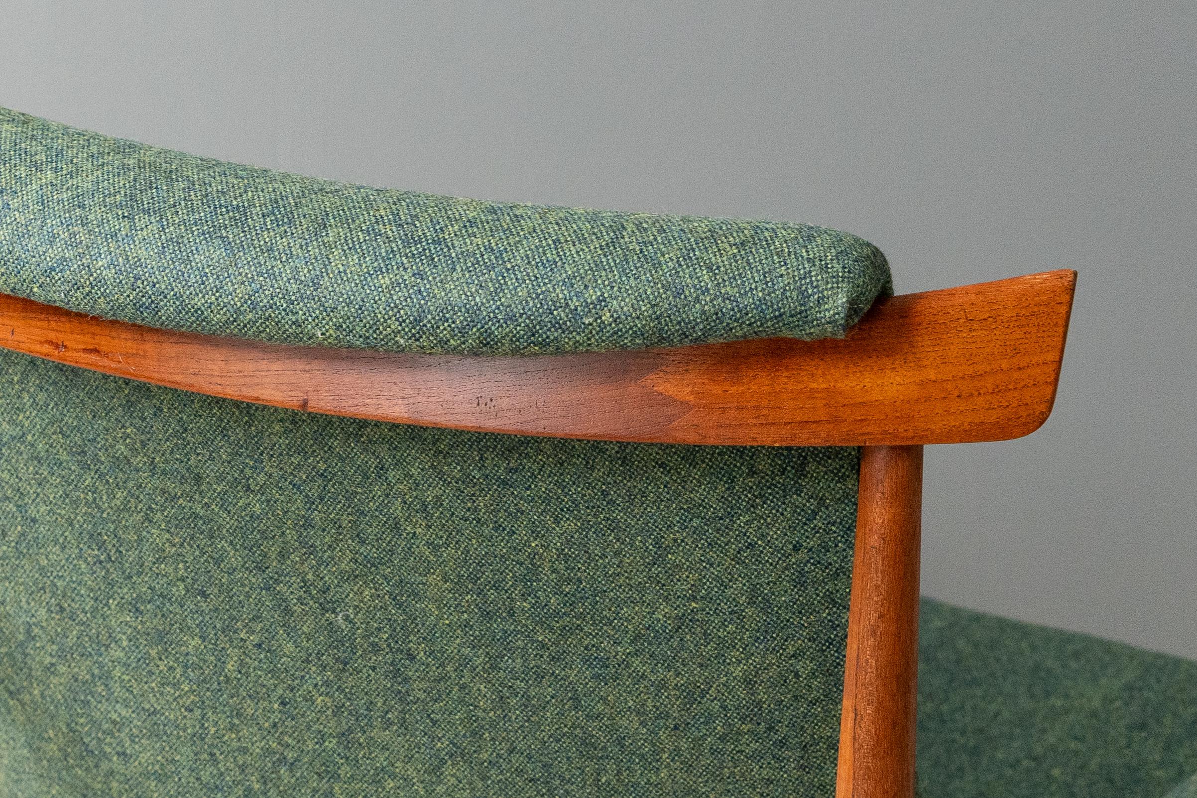 Finn Juhl Bwana Lounge Chair & Ottoman For Sale 5