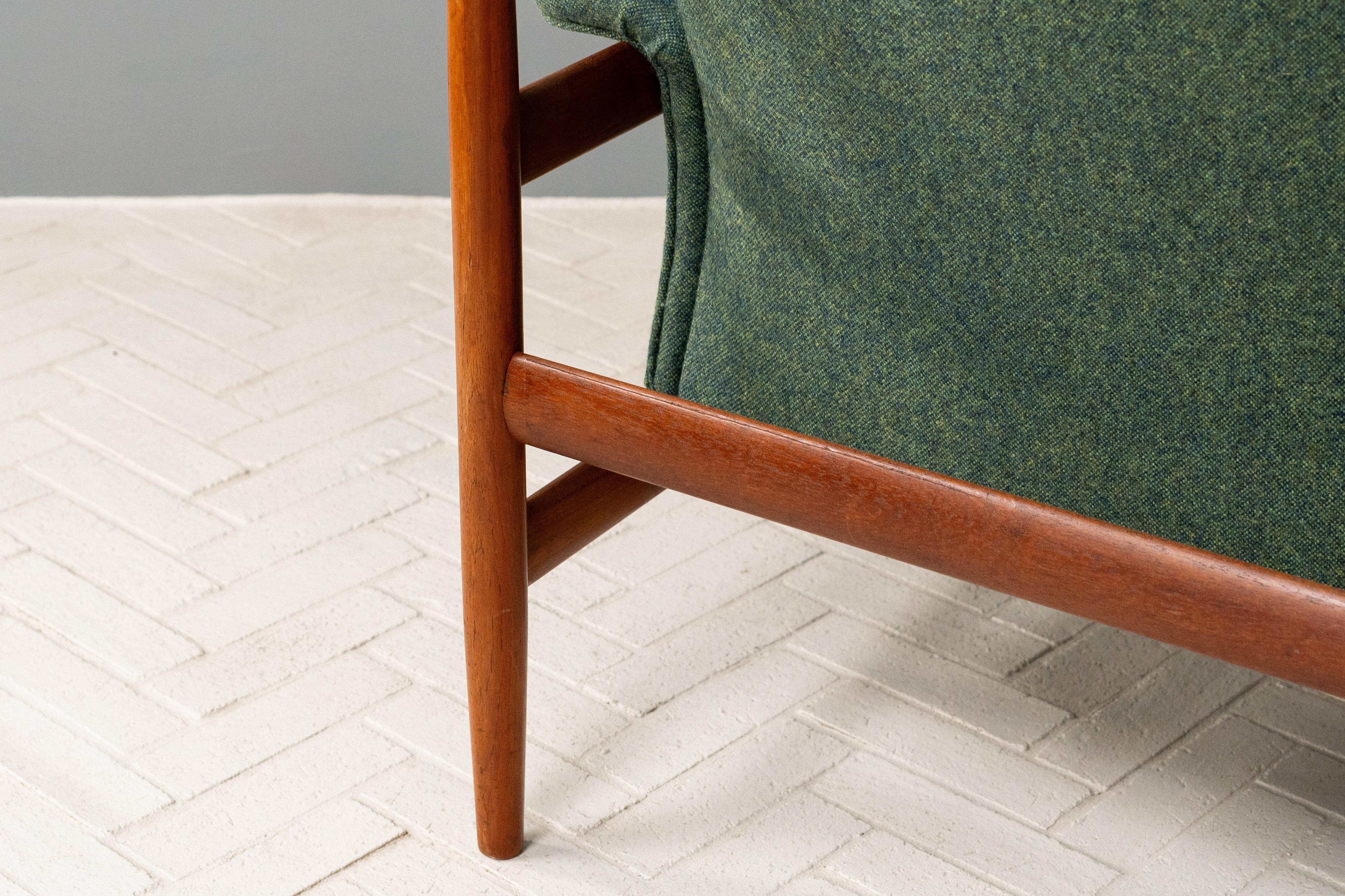 Finn Juhl Bwana Lounge Chair & Ottoman For Sale 6