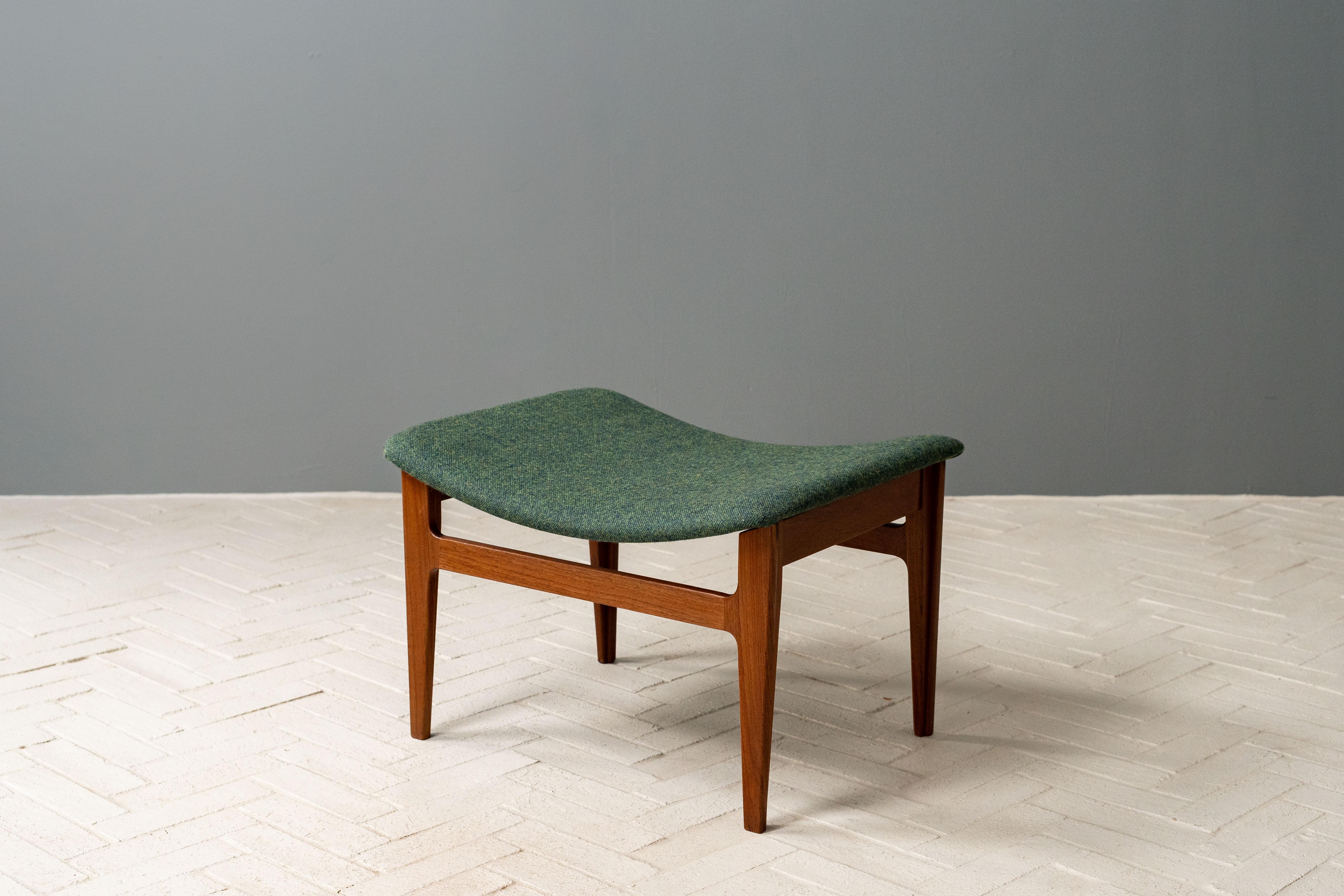 Finn Juhl Bwana Lounge Chair & Ottoman For Sale 7