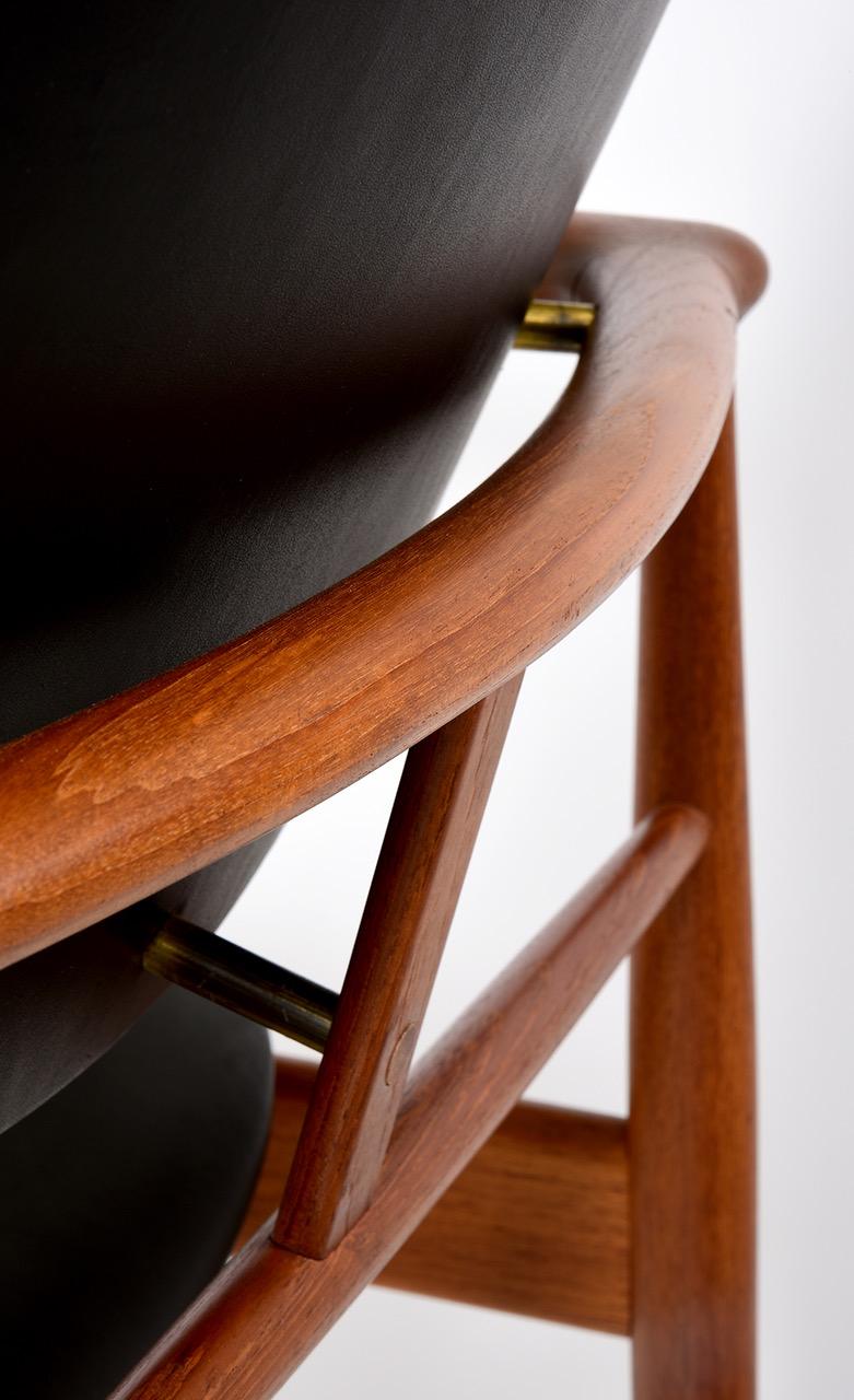 Finn Juhl by Niels Vodder, Pair of Armchairs, Model NV48 4