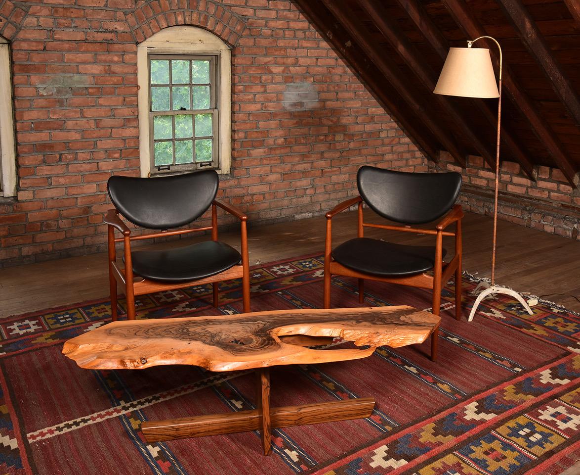 Finn Juhl by Niels Vodder, Pair of Armchairs, Model NV48 5