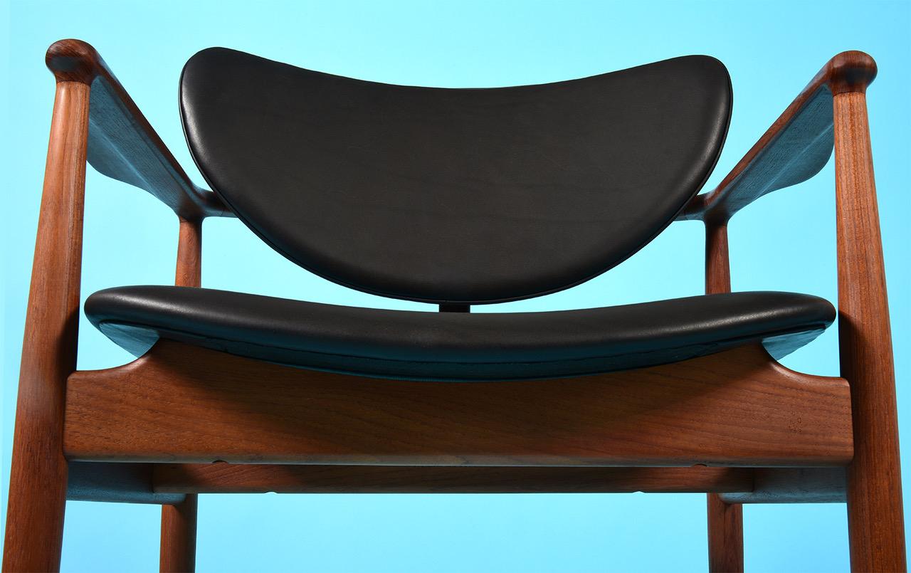 Finn Juhl by Niels Vodder, Pair of Armchairs, Model NV48 6