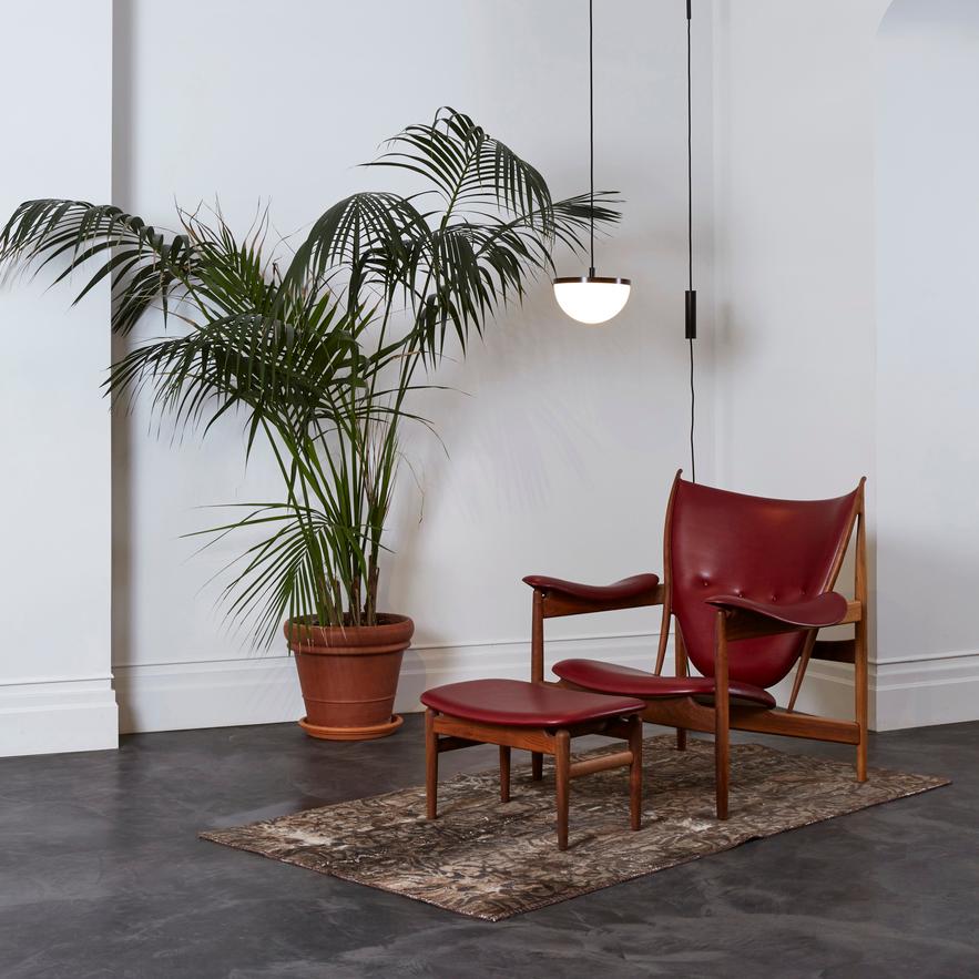 Finn Juhl Poltrona Chieftain Legno e pelle 1