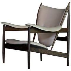 Finn Juhl Chieftain Armchair Wood and Leather
