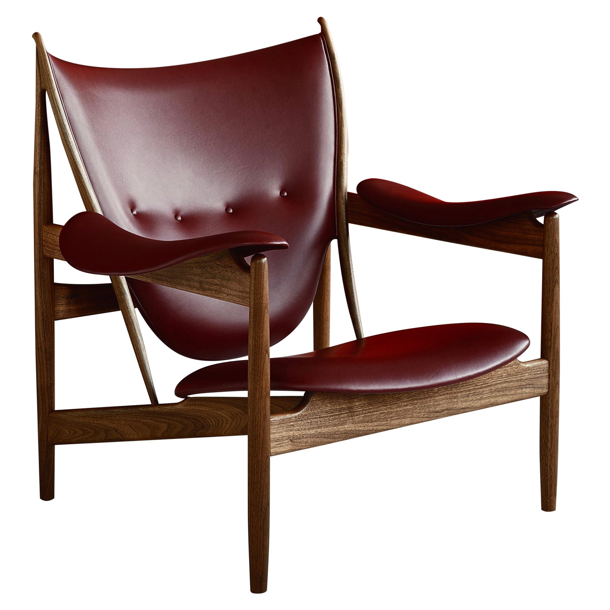 Finn Juhl Chieftain Armchair Wood and Leather