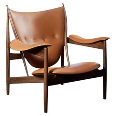 Finn Juhl Chieftain Armchair Wood and Leather