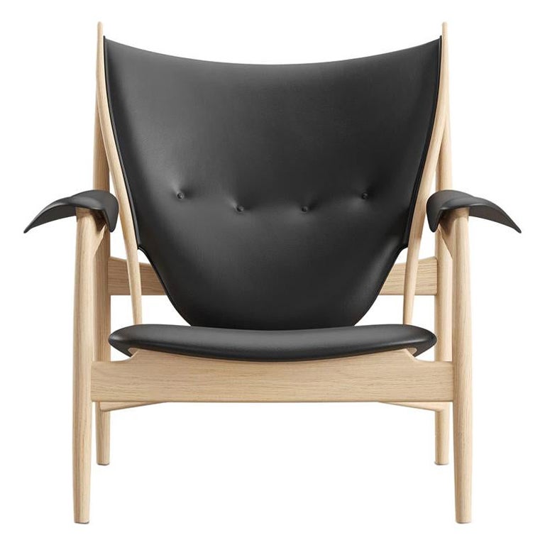 Finn Juhl Poltrona Chieftain Legno e pelle