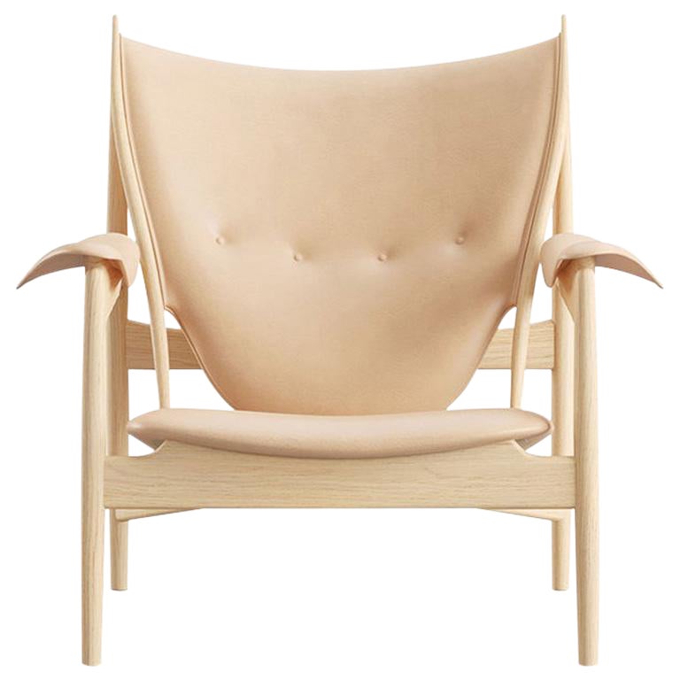 Finn Juhl Poltrona Chieftain Legno e pelle