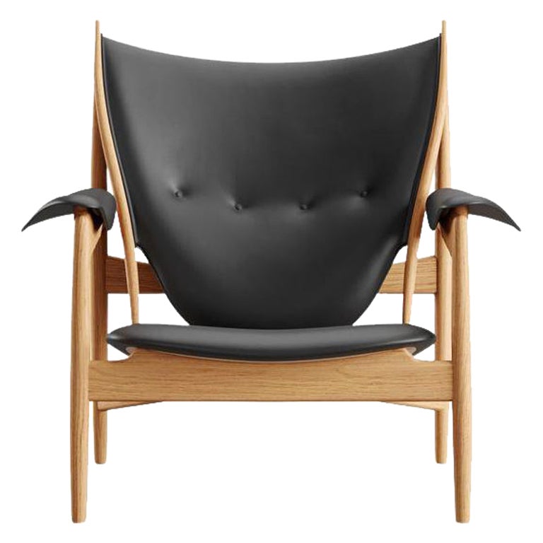 Finn Juhl Poltrona Chieftain Legno e pelle