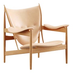 Finn Juhl Poltrona Chieftain Legno e pelle