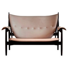 Finn Juhl Chieftain Sofa Couch Wood and Leather